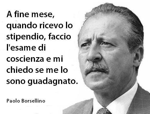 RICORDO DI UN EROE DEI NOSTRI TEMPI: IL GIUDICE PAOLO BORSELLINO